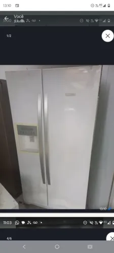 Geladeira side by side