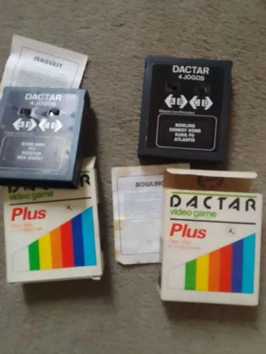 Duas fitas jogos dactar atari 