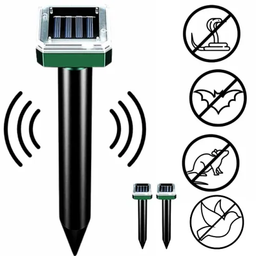 Repelente Sonoro Para Jardim A Prova D'Agua Snh01 Snel Home