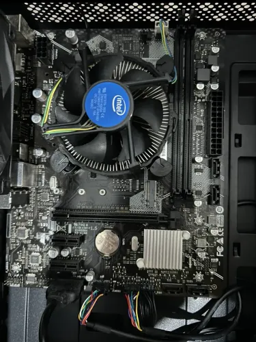 Kit Processador intel + placa mãe + gabinete com fans + memória ram 16gb XPG