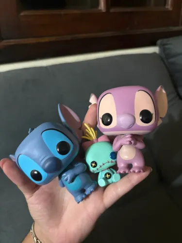 Funko pop Stitch e Angel 