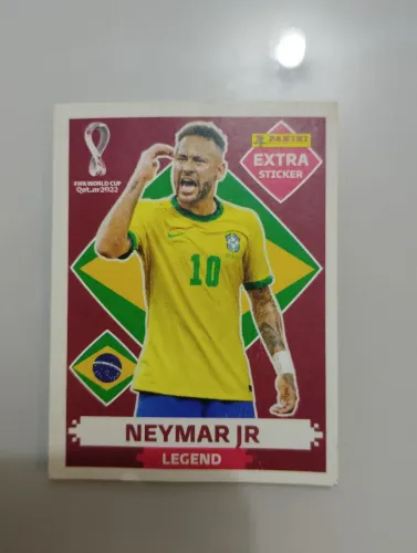 Figurinha Panini Neymar Legend Bordo