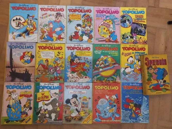 Gibis Topolino (Mickey italiano) - lote 1