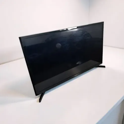 Smart TV Samsung 32 J4300 Defeito Na Tela Para Pecas Com Pes E Cabo
