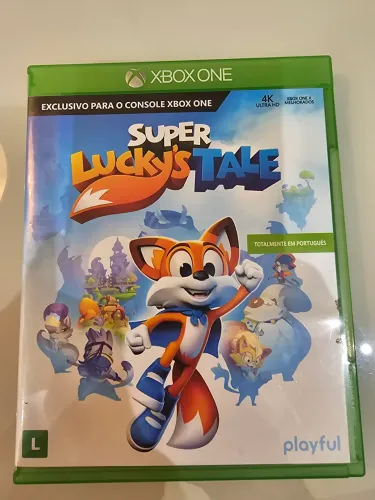 Jogo Super Luckys Tale Xbox One original mídia física