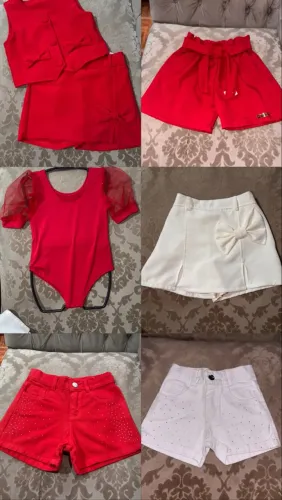 Lote de roupas infantis novas