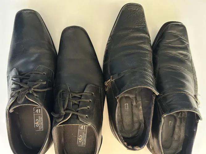 2 pares de sapato masculino social - 41