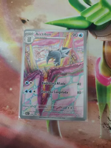 Carta Pokémon Ultrarrara Arctibax NM