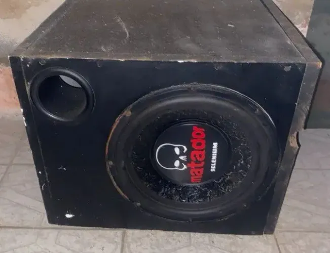 Alto Falante jbl selenium matador 12sw20a 600w Rms bobina dupla 4+4