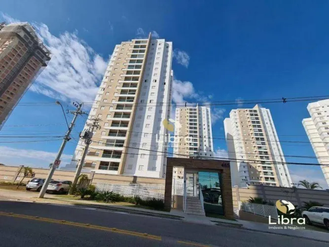 Apartamento com 3 dormitórios para alugar, 97 m² por R$ 4.876/mês - Residencial Cannes - S