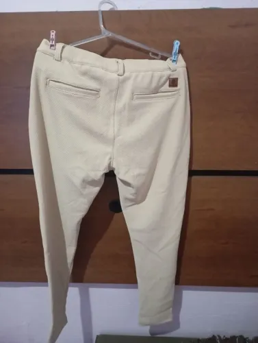 Calça alfaiataria masculina com elastano 