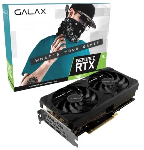 Placa Vídeo 3060TI Galax 8GB GDDR6 NVIDIA Geforce RTX 3060 TI PC Gamer Computador