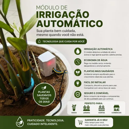 MÓDULO DE IRRIGAÇÃO AUTOMÁTICA