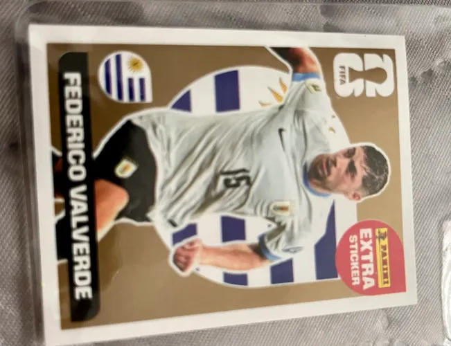 Figurinha Gold Federico Valverde