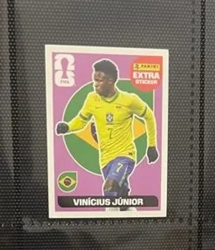 VINI JR ROXO - ORIGINAL 2026 - Figurinha LEGEND