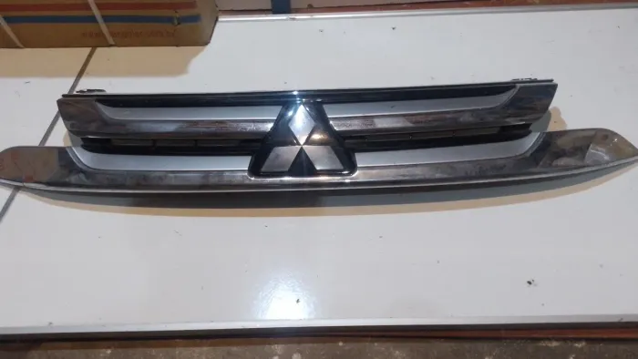 Grade Dianteira Mitsubishi L200 Triton 2016 Com Detalhe<br>