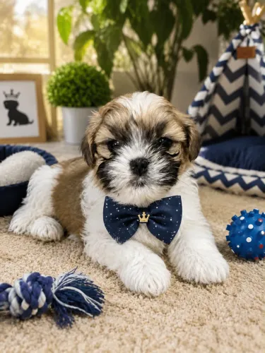 Super lindinho lhasa apso macho vacinado