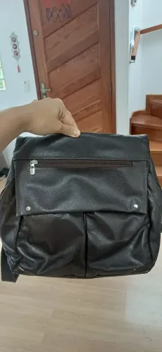 Bolsa Feminina Thomas Rabelo em Couro Legítimo Marrom