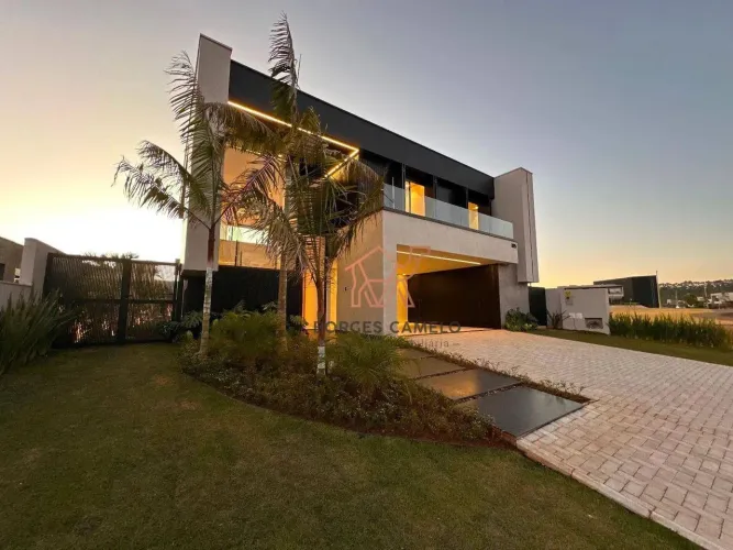 Casa com 4 dormitórios à venda, 400 m² por R$ 4.990.000,00 - Alphaville - Lagoa dos Ingles