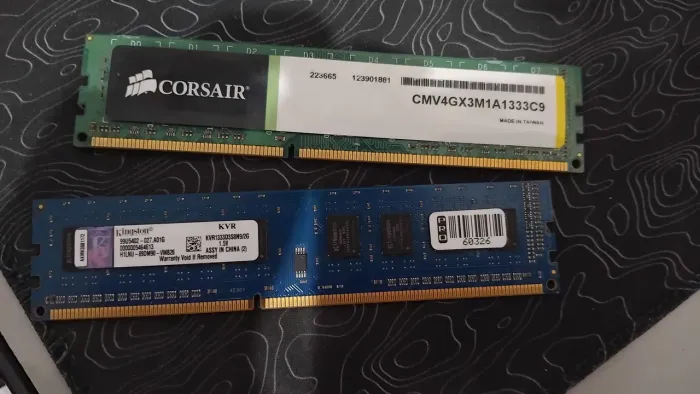 Memória ram 6gb