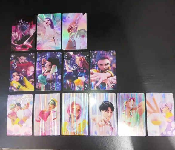 Cards Colecionáveis K-Pop Demon Hunters McDonald?s - Coleção Completa