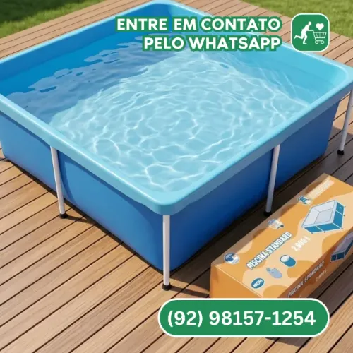 Piscina de Montar 2000 litros Infantil para Crianças