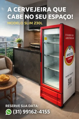 Aluguel de freezer cervejeiro para eventos e finais de semana
