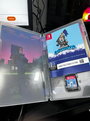 Minecraft legends para Nintendo switch