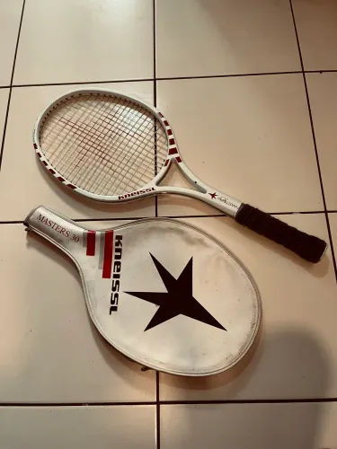 Raquete de Tênis Kneissl Masters 30 - Vintage (Grafite/Kevlar) + Capa Original