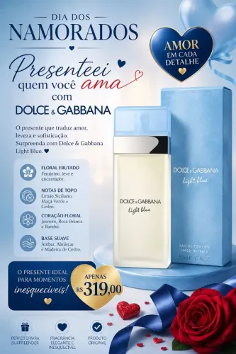 Perfume Dolce & Gabbana Light Blue 100ml