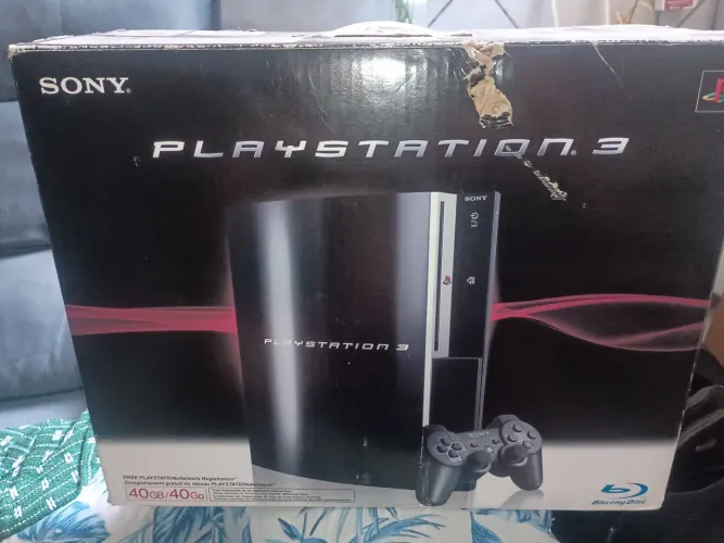 Caixa ps3 fat para reposição. Modelo CECHH01