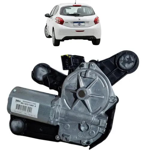 Motor Limpador Parabrisa Traseiro Peugeot 208 1.5 2015 Uzad0