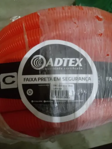 Conduite laranja anti chamas 32mm