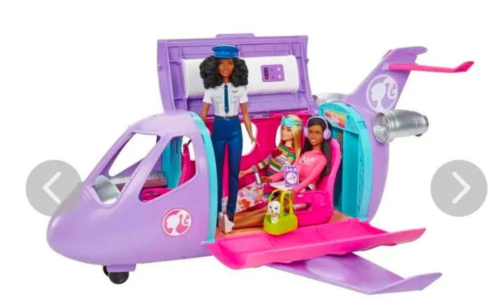 Avião Barbie