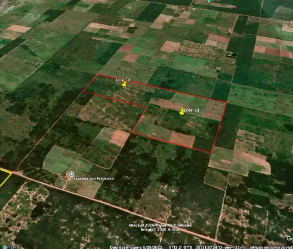 Fazenda 37,5 ha em Touros/RN - 20 ha Abertos, Água, Energia e Renda Solar