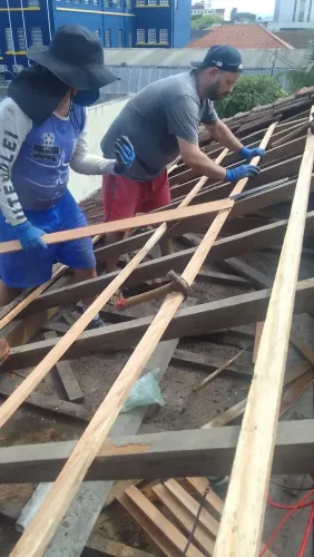 telhadista santos e região, serviço de mão de obra c/ garantia