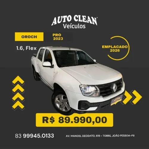 Renault Duster Oroch PRO 1.6 Flex 16V Mec. 2023