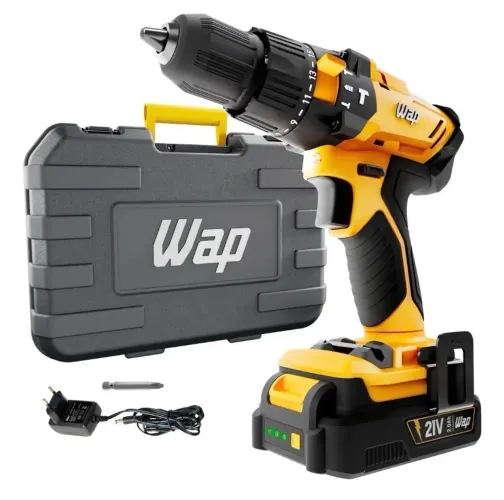 Parafusadeira e Furadeira de Impacto 21V WAP K21 ID02