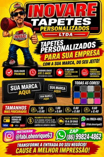 INOVARE TAPETES PERSONALIZADOS LTDA