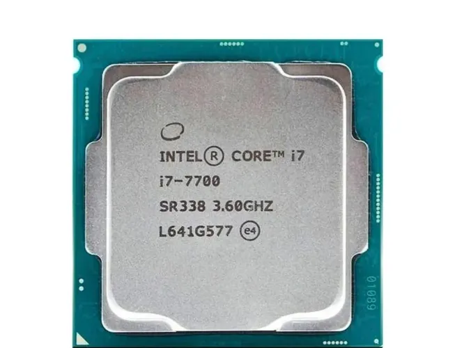 Intel core i7 7700 (7°Geração) 4 núcleos e 8 threads