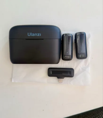 Microfone ULANZI J12 para iPhone/iPad