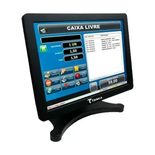 Monitor Touch Screen Tanca 15" HDMI VGA Frete Grátis