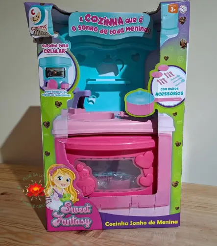 Cozinha Infantil Sonho de Menina NOVA