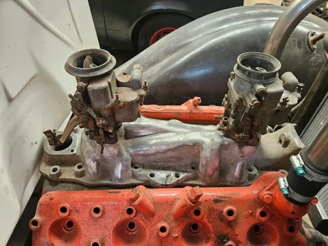 Admissão flathead v8 dupla