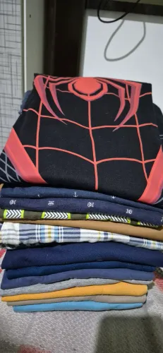 Vende-se 9 camisetas polo tamanho  M e G 4 camisetas tamanho M 2 shorts e uma calça  G 