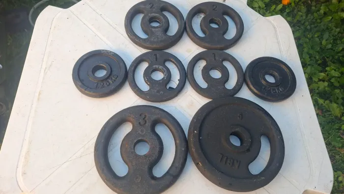 16kg de anilhas 