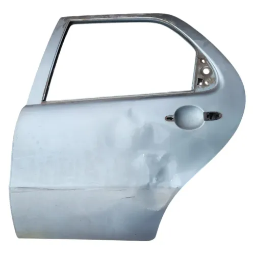 Porta Traseira Esquerda Fiat Palio 2002 2003 2004 2005 2010 Traseira Esquerda Prata