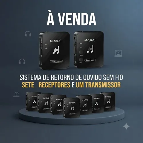Retorno de ouvido sem fio