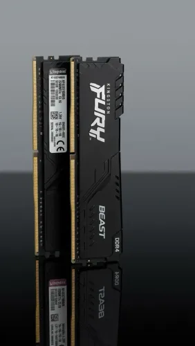 Memória DDR4 Kingston Fury Beast, 16GB (2x8), 3200MHz