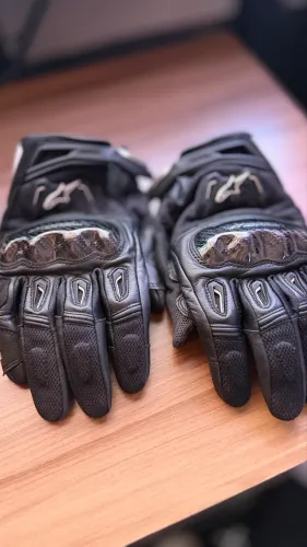 Luvas Alpinestars Smx-2 Air Carbon V2 Couro Moto Ventilada